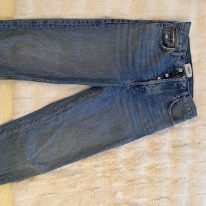 Agolde 90’s pinch waist jeans in colour portrait, size 26!